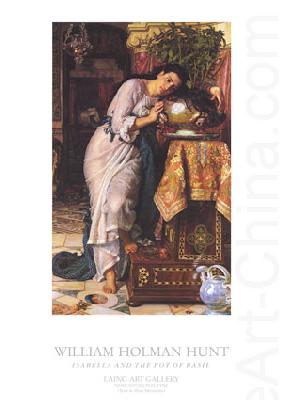 William Holman Hunt Isabella and the Pot of Basil china oil painting image